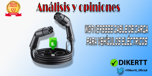 Análisis y opiniones WORKERSBEE Cable de Carga para Vehículos Eléctricos