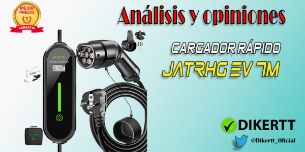 Análisis y opiniones ATRHG Cargador EV 5M 3.6KW-1.5KW 16A|