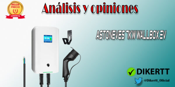 Análisis y opiniones astoneves 7kW Wallbox EV, 32A monofásico Estación de Recarga de vehículos