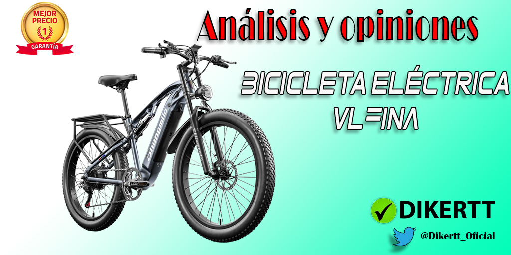 La VLFINA Bicicleta eléctrica Adulto 26 Pulgadas Fat Tire: ¡Conquista cualquier terreno con estilo!