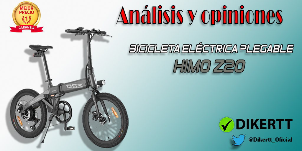 ¿Quieres una bicicleta eléctrica urbana? La HIMO Z20 MAX es lo que necesitas.