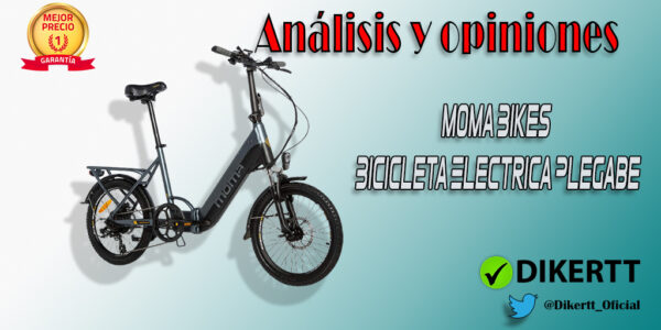 Análisis y opiniones Moma Bikes Bicicleta Electrica Plegabe, Ebike 20PRO, Aluminio, Shimano 7v,