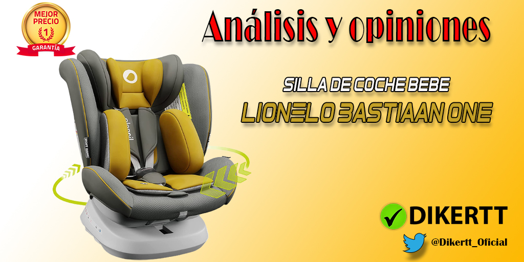 Descubre la silla de coche que crece con tu bebé: LIONELO Bastiaan One