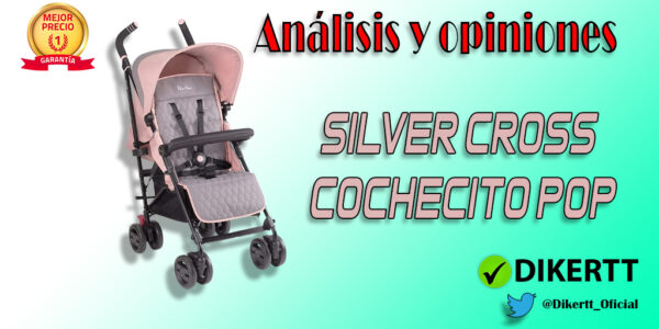 Mejor precio Silver Cross Cochecito pop, compacto y ligero