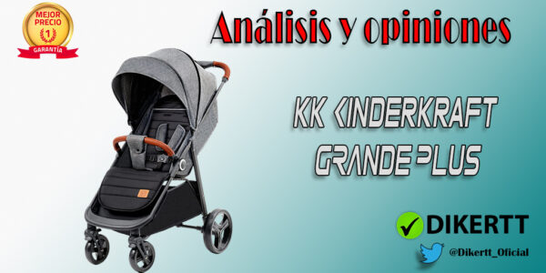 Análisis y Opiniones kk Kinderkraft GRANde PLUS Silla de Paseo ligera