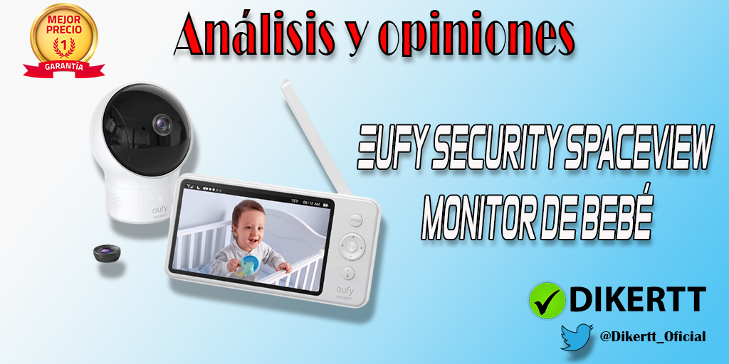 Análisis y opiniones Eufy Security SpaceView Monitor de bebé