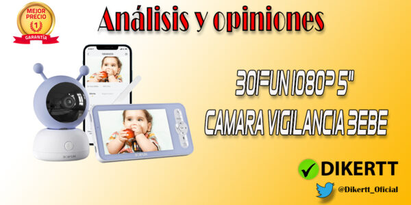 Análisis y opiniones BOIFUN 1080P 5" Cámara Vigilancia Bebe