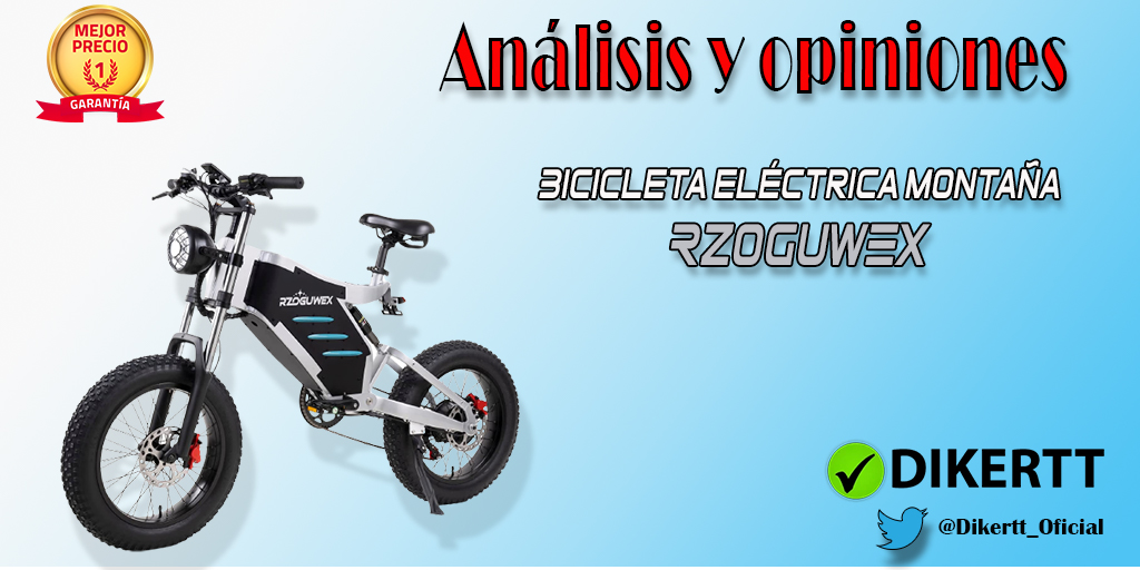 Descubre la nueva RZOGUWEX Bicicleta Eléctrica todoterreno de 20 pulgadas