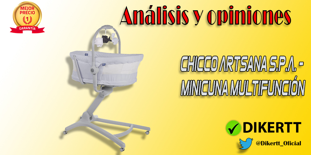 Análisis y Opiniones Chicco Artsana S.p.A. - Minicuna Multifunción Chicco Baby