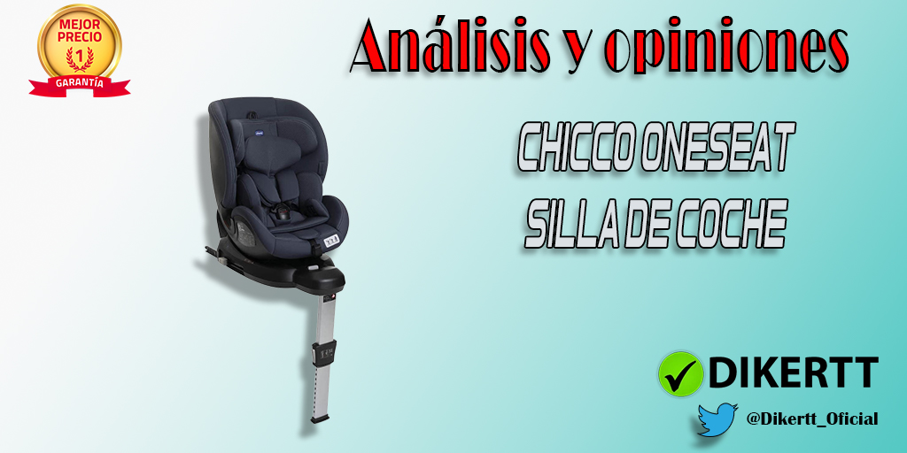 Análisis y Opiniones Chicco OneSeat, Silla de Coche Grupo 0123 (0 a 12 años)