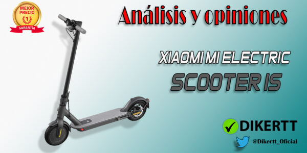 Análisis y opiniones XIAOMI Mi Electric Scooter 1S