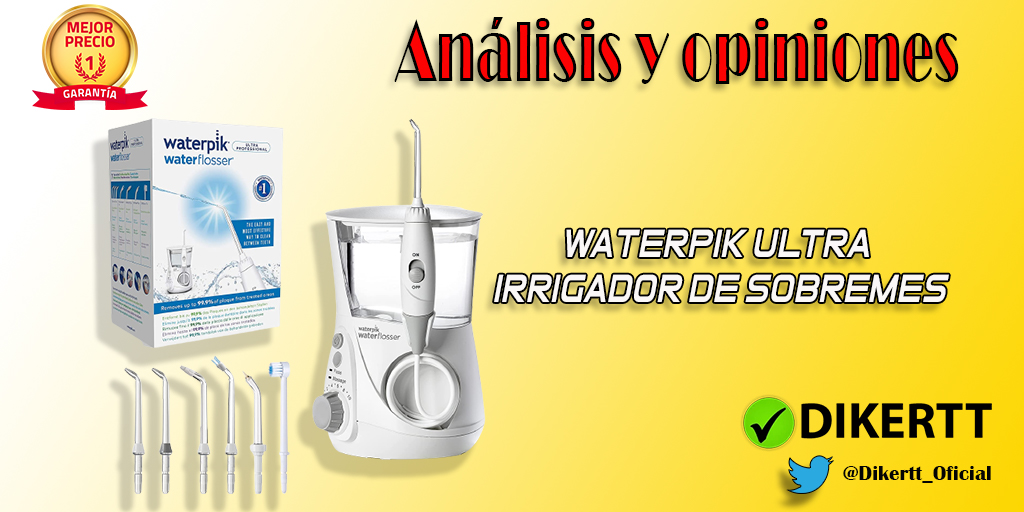 Análisis y opiniones Waterpik Ultra Irrigador de Sobremesa