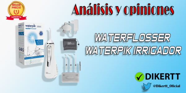 Análisis y opiniones Waterpik Waterflosser Irrigador Inalámbrico