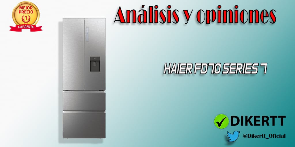 Análisis y opiniones Haier FD 70 Series 7 HFW7720EWMP