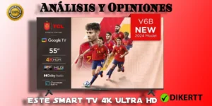 Análisis TCL 55V6B 55" 4K Ultra HD, HDR TV: Una opción destacada para tu hogar