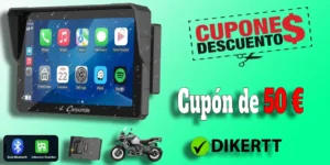 Carpuride W702B Pro Motocicleta Carplay