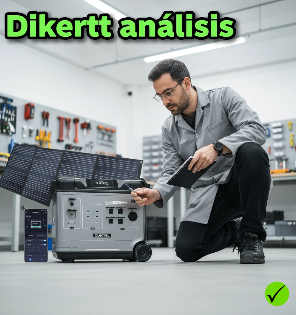 OUKITEL P5000 Pro análisis de la estación de 5120 Wh y 4000 W