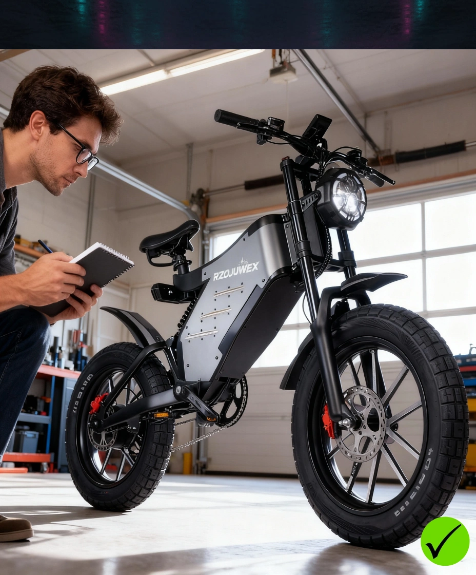 RZOGUWEX Bicicleta eléctrica, EBIKE.Analisis y opiniones webp