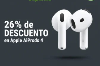 Oferta LIMITADA:  Apple AirPods 4-26% de DESCUENTO