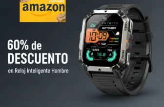 Oferta LIMITADA: Reloj Inteligente Hombre 60% de DESCUENTO
