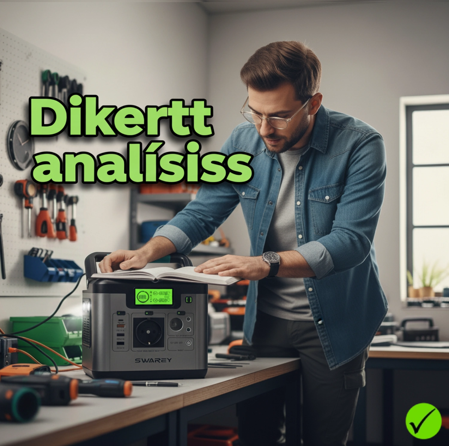 SWAREY Estación de Energía Portátil 518Wh (2025) — Análisis y veredicto