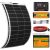 ECO-WORTHY Kit completo de panel solar flexible de 260 W 12 V, 2 módulos solares de 130 W