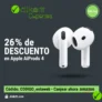 Oferta LIMITADA:  Apple AirPods 4-26% de DESCUENTO
