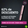 Oferta LIMITADA: Maybelline New York, Máscara de Pestañas-62% de DESCUENTO –